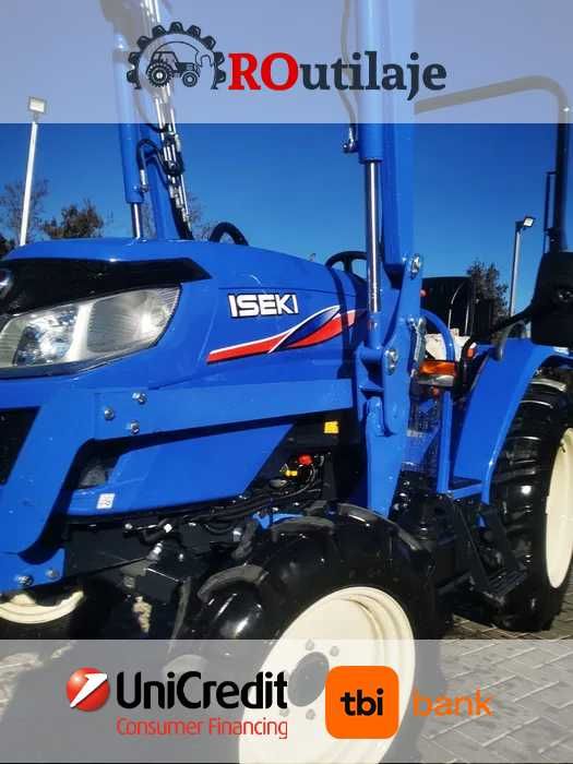 Tractor nou Iseki 4x4 japonez, eligibil fonduri europene și leasing
