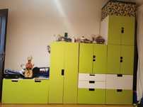 Vand mobila Ikea stuva  verde cu alb copii