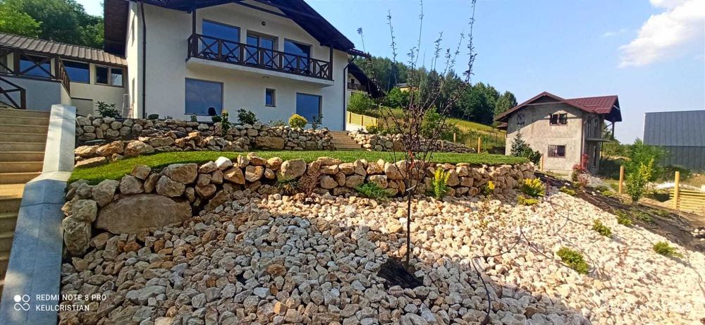 Amenajari Gradina A-Z.  Modelare teren+Irigatii+3D Video+Intretinere