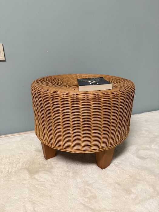 Ратанова табуретка / 80-те