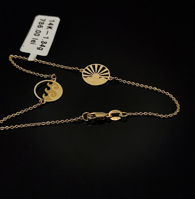 Bijuteria Royal bratara din aur 14k 1.34 gr