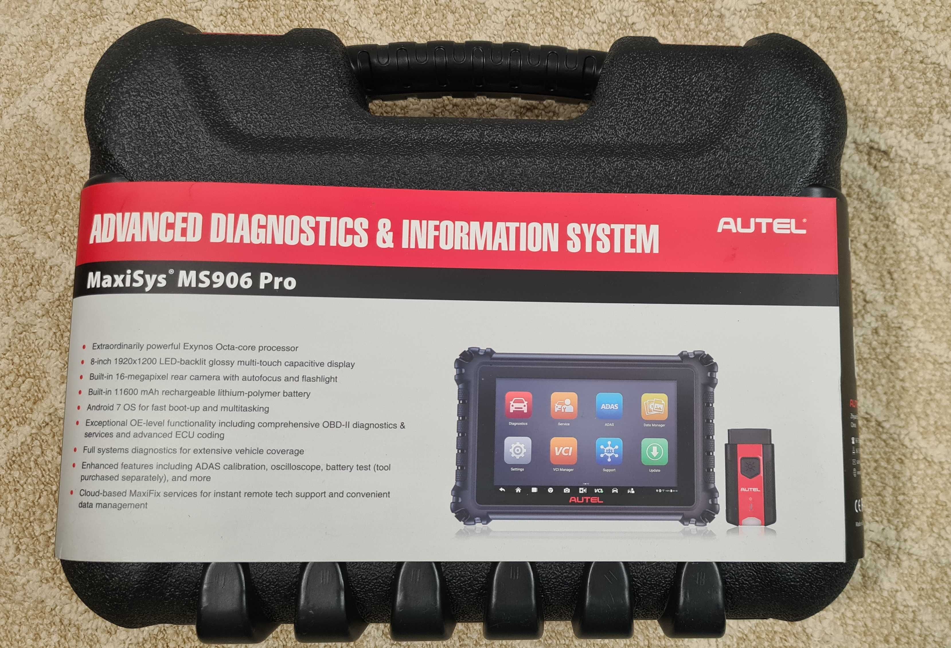 Autel MaxiSYS MS906 Pro Diagnoza Bi-Directionala , codari ecu avansate