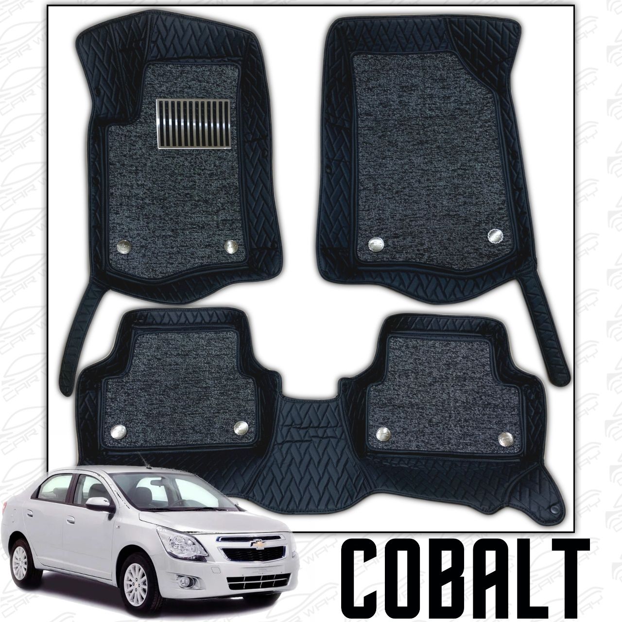 9D polik / коврики для Chevrolet Cobalt