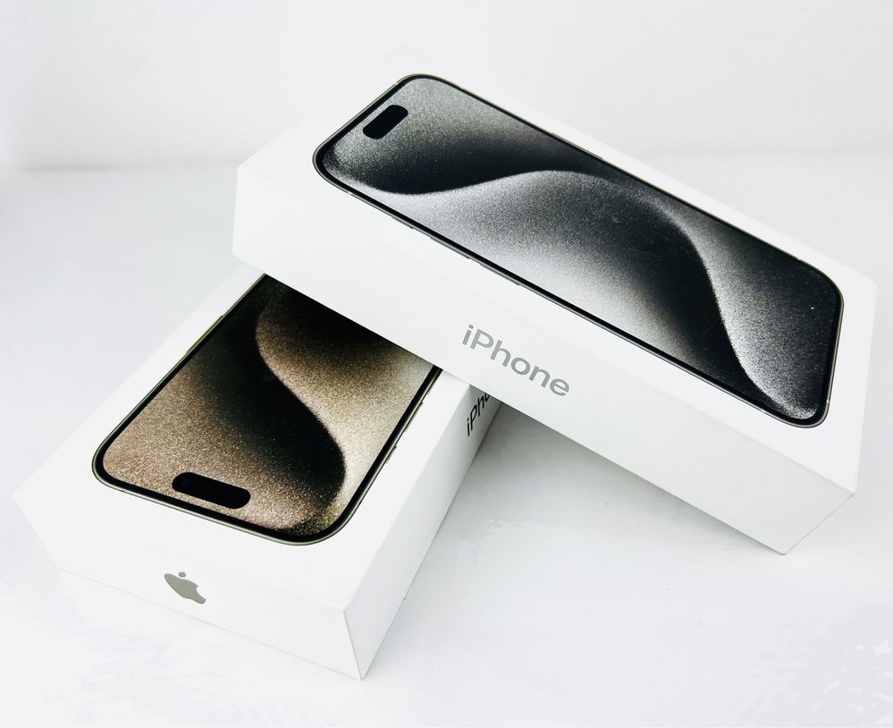 НОВ! Apple iPhone 15 Pro Max 256GB White / Natural Titanium Гаранция!