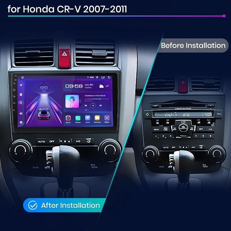 Honda Cr-v мултимедия Android GPS Навигация