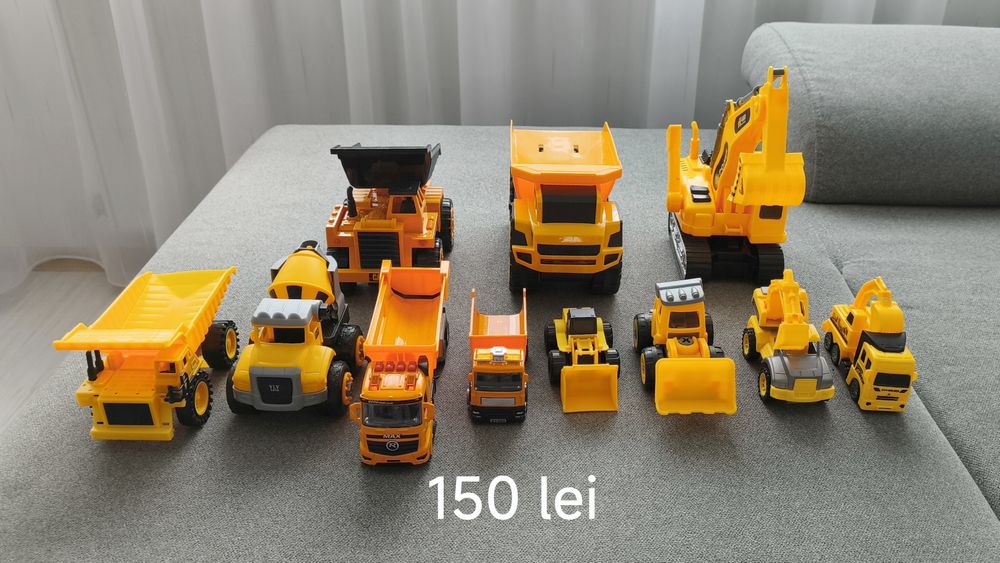 Mașinuțe de construcții