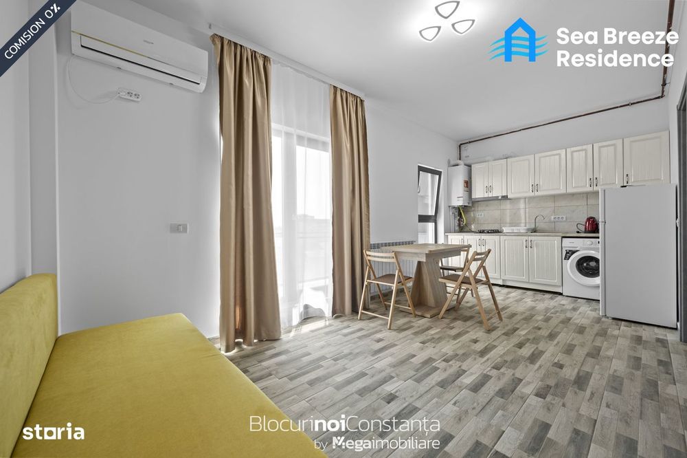 #Dezvoltator, preț final: Studio mobilat - Sea Breeze Residence Mamaia