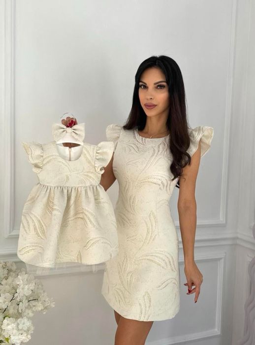 Комплект рокли мама и бебе