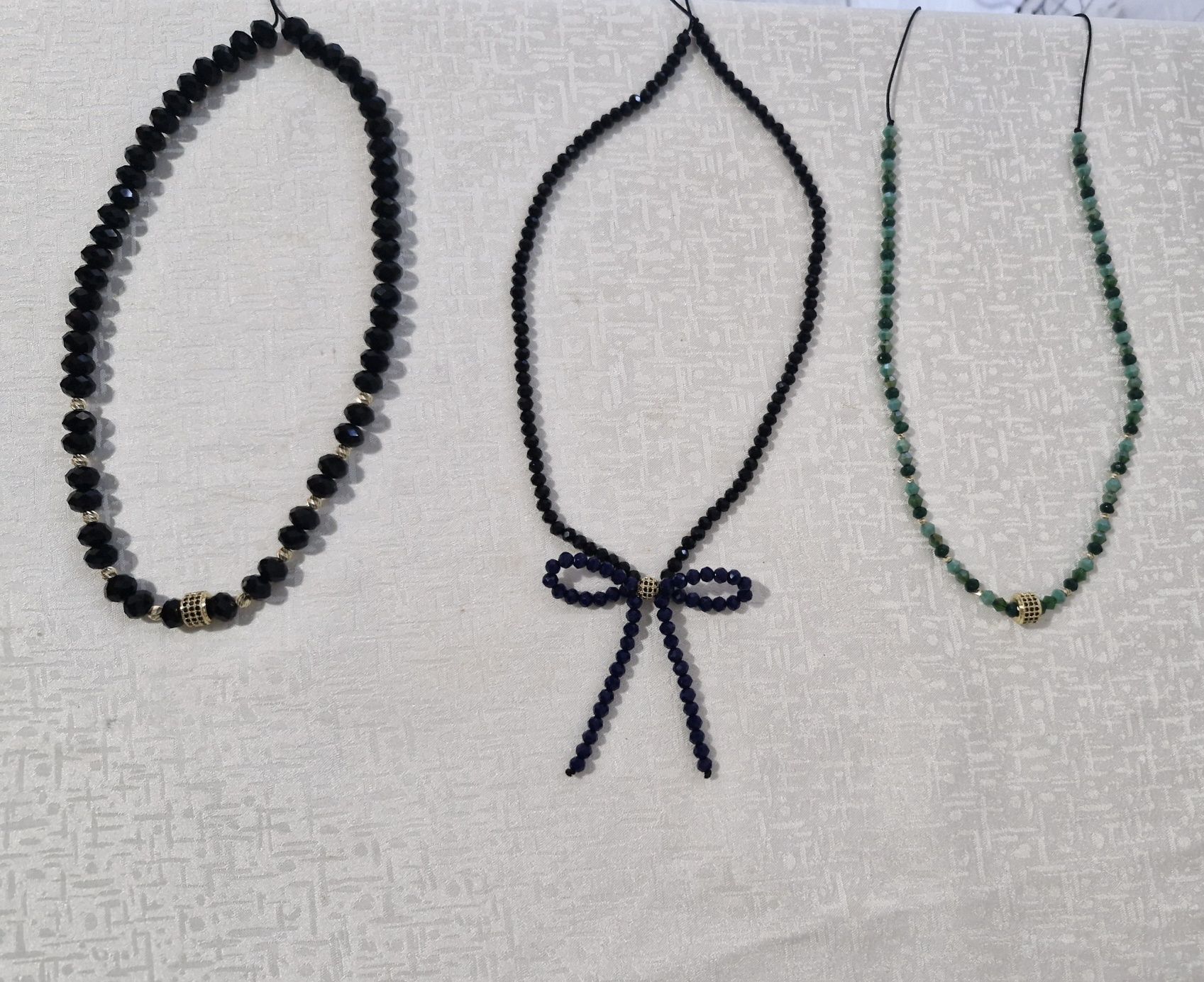 Coliere, inele, cercei, brățări cu bile aur 14 k !