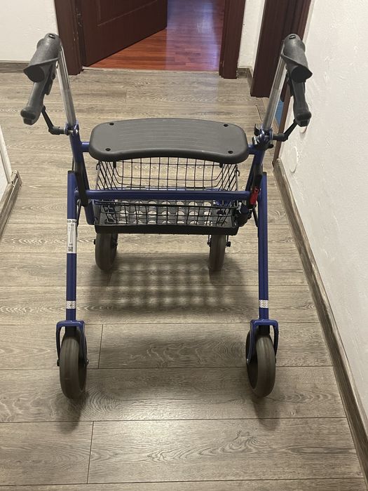 Rolator mobil cu 4 roți (+garanție)