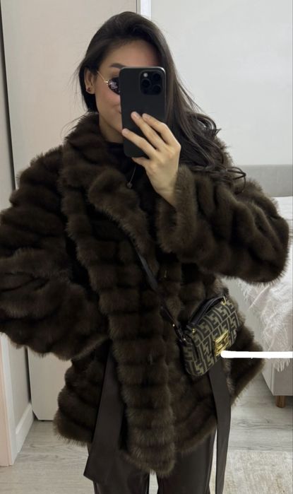 Экошуба / искусственный, соболь