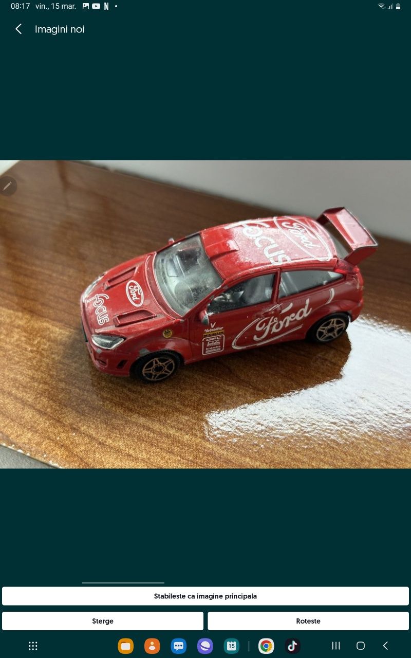 Macheta auto Burago 1:43 Ford Focus