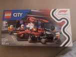 Lego 60443 F1 Pitstop & Pit Crew with Ferrari Car