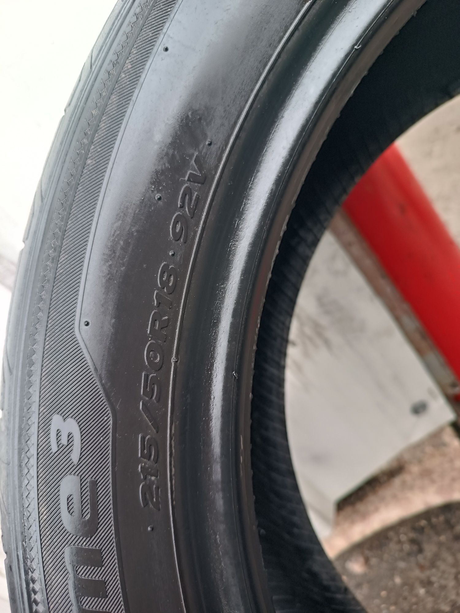 215/50/18 Hankook Дот 3619