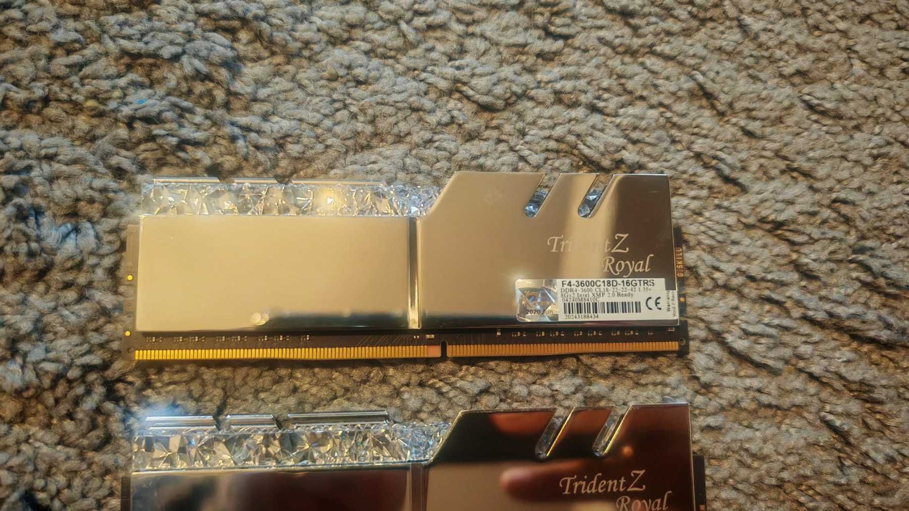Рам памет G.SKILL Trident Z Royal 16GB (2x8GB) DDR4 3600MHz