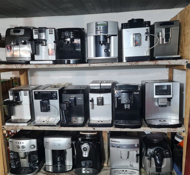 Vând aparate de cafea cu garanție ieftine