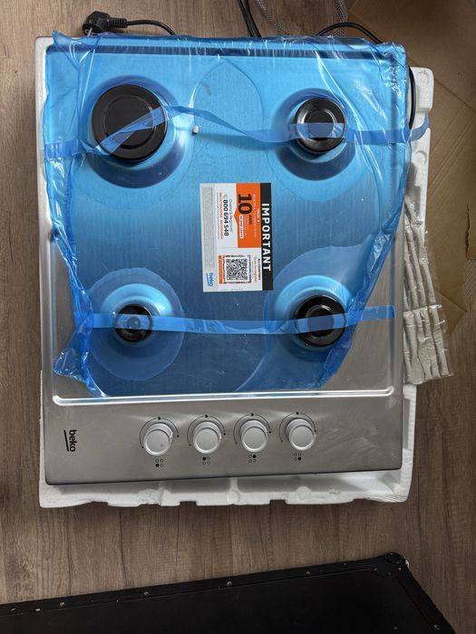 Plita incorporabila Beko gaz  ,Noua