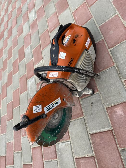 Stihl druja de taiat beton , asfalt , fier