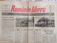 Ziare : Romania libera 28 decembrie 1989 + Libertatea 30 dec 1989