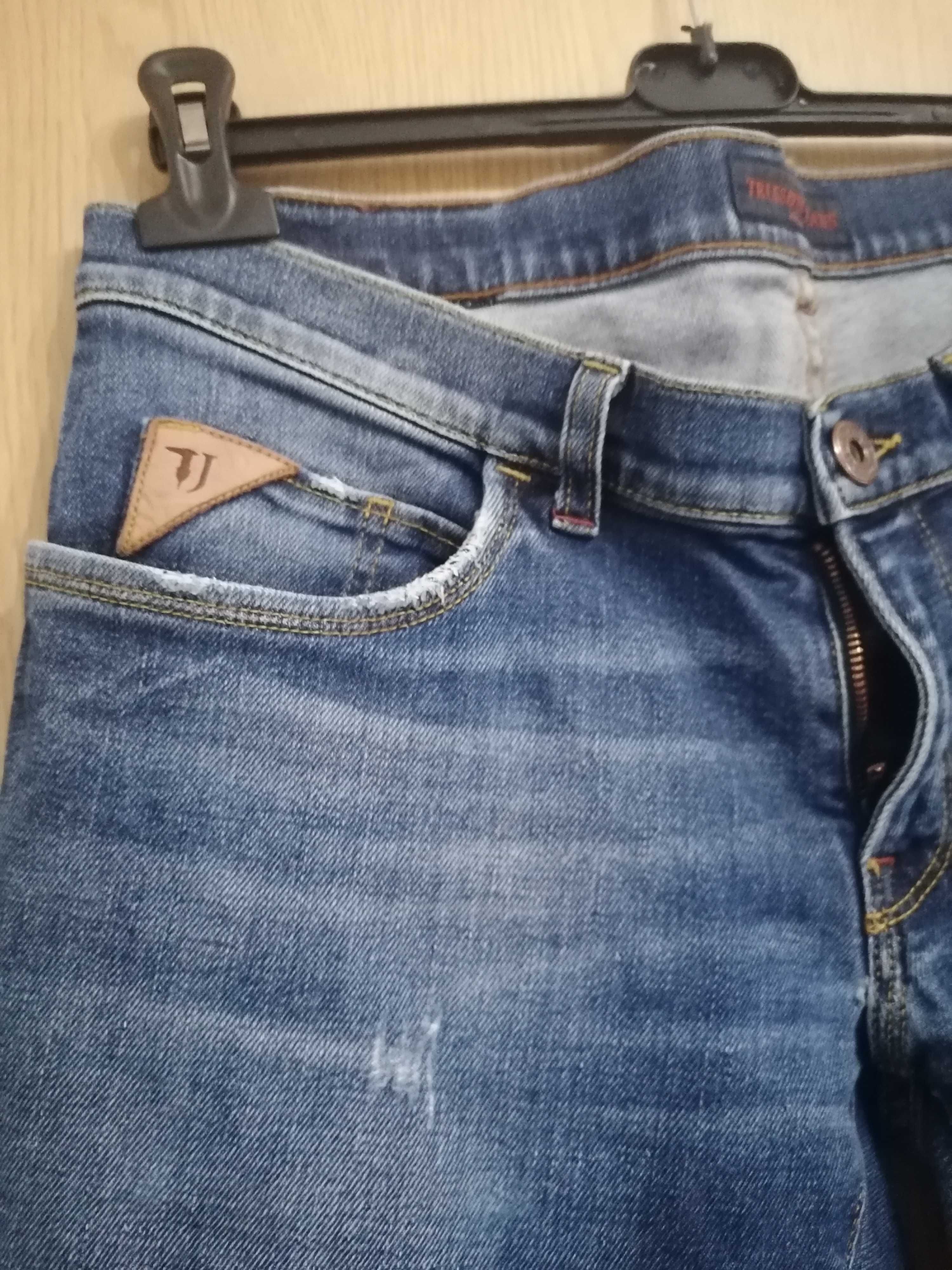 Blugi Trussardi originali bărbați slim 36 42