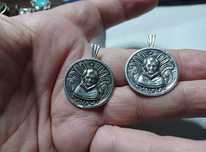 Lot de 2 pandative vintage argint religioase