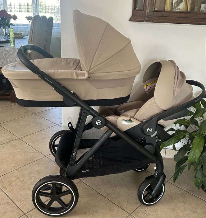 Carucior Cybex Gazelle S Moon Black - parte sport + landou