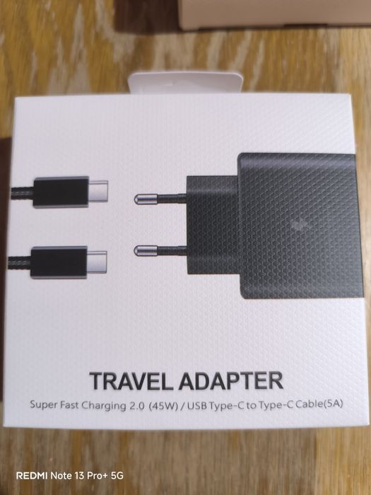 Încarcator compatibil samsung super fast charging plus cablu typ c