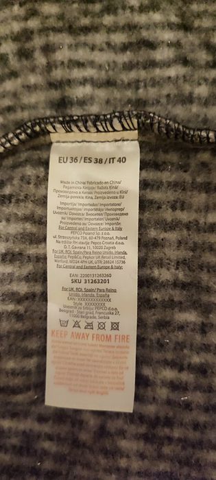 Palton Midi gri, Inchidere Cu Nasturi, one size