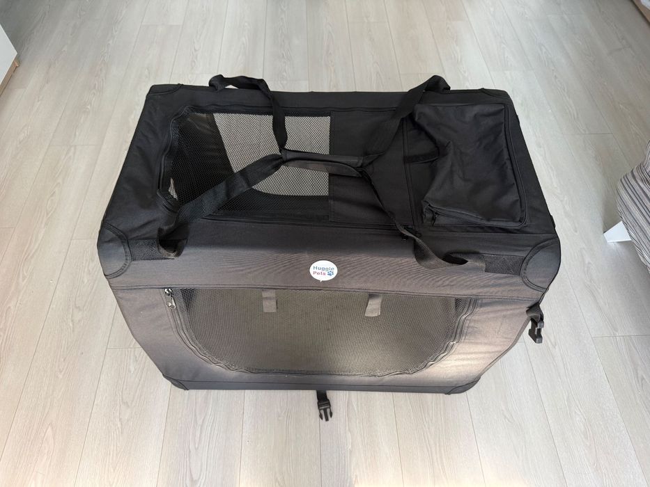 Сгъваема транспортна чанта за средно голямо куче Huggle Pets