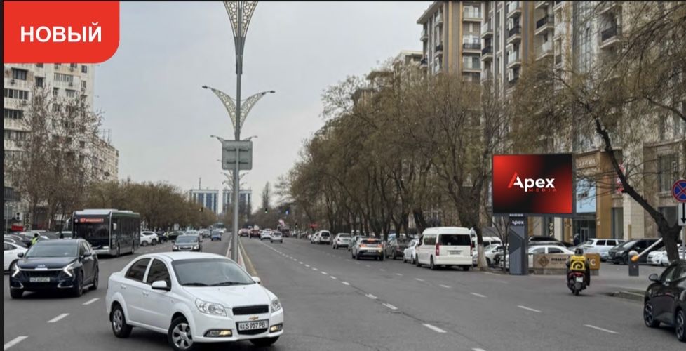 Наружная реклама лед мониторах билбордах