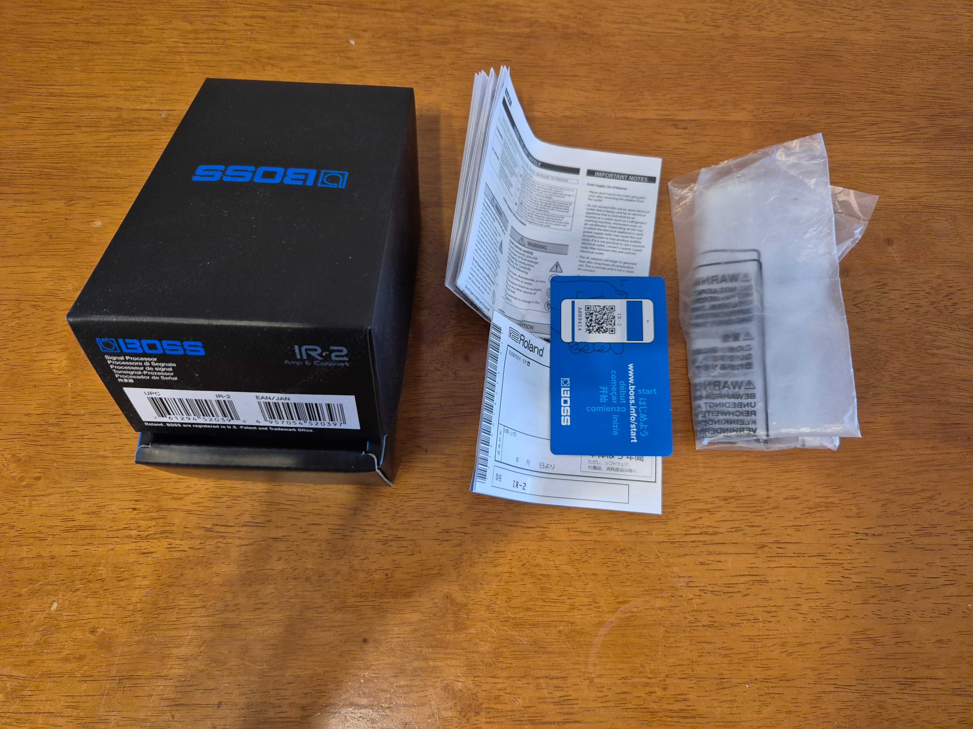 Boss IR-2 Amp & Cabinet Simulator