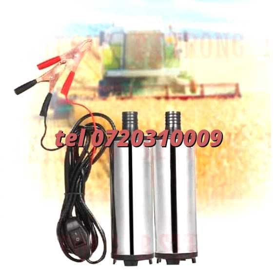 Pompa Electrica Pentru Combustibil 12v Cu Furtun Produs Nou