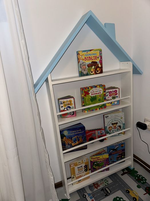 Biblioteca montessori casuta copii