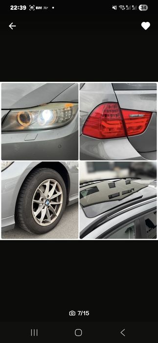 Bmw e91 320d 177cp Navi, Panoramic, xenon Import Germania