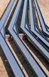 Vand hala metalică doar structura metalică de 200mp