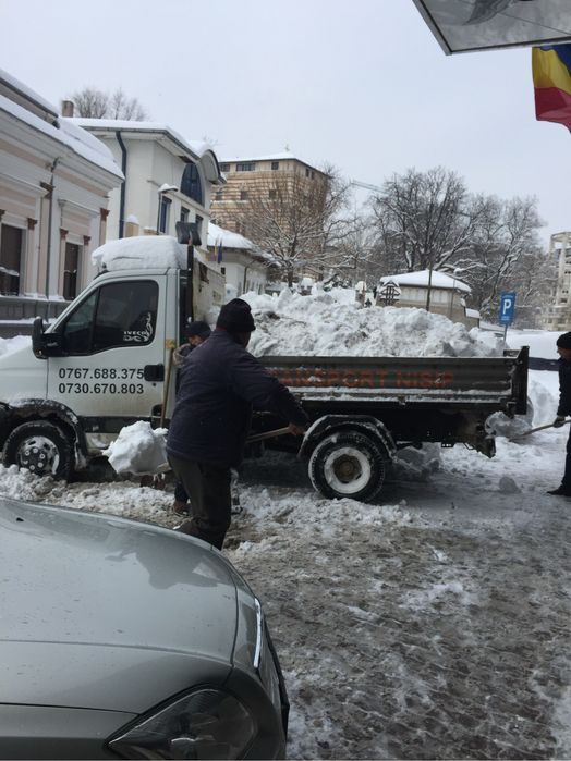 Transport zapada/deszapezire/utilaj deszapezire(bragadiru/clinceni