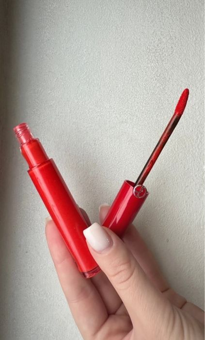 Giorgio Armani lip maestro gloss ardent red 306