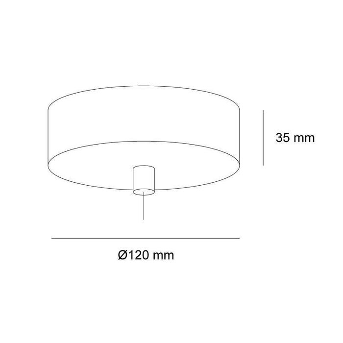Висящ стъклен LED Пендел Orbital 1