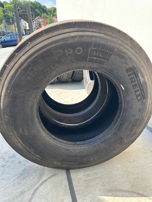 Anvelope Pirelli 385/68R22.5  - Stare foarte buna, Garantie!