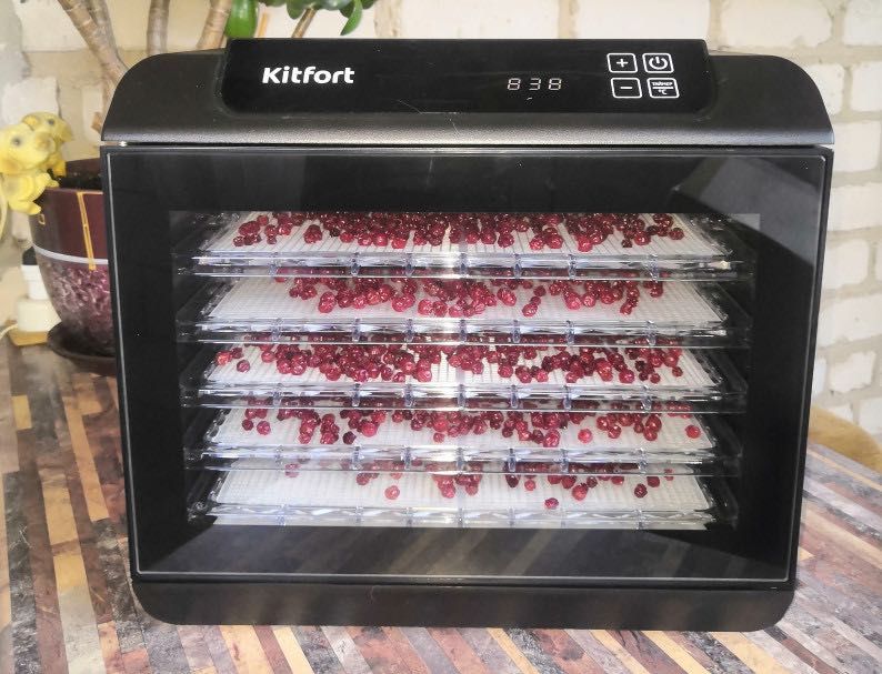 Kitfort kt 1905 сушилка для овощей и фруктов