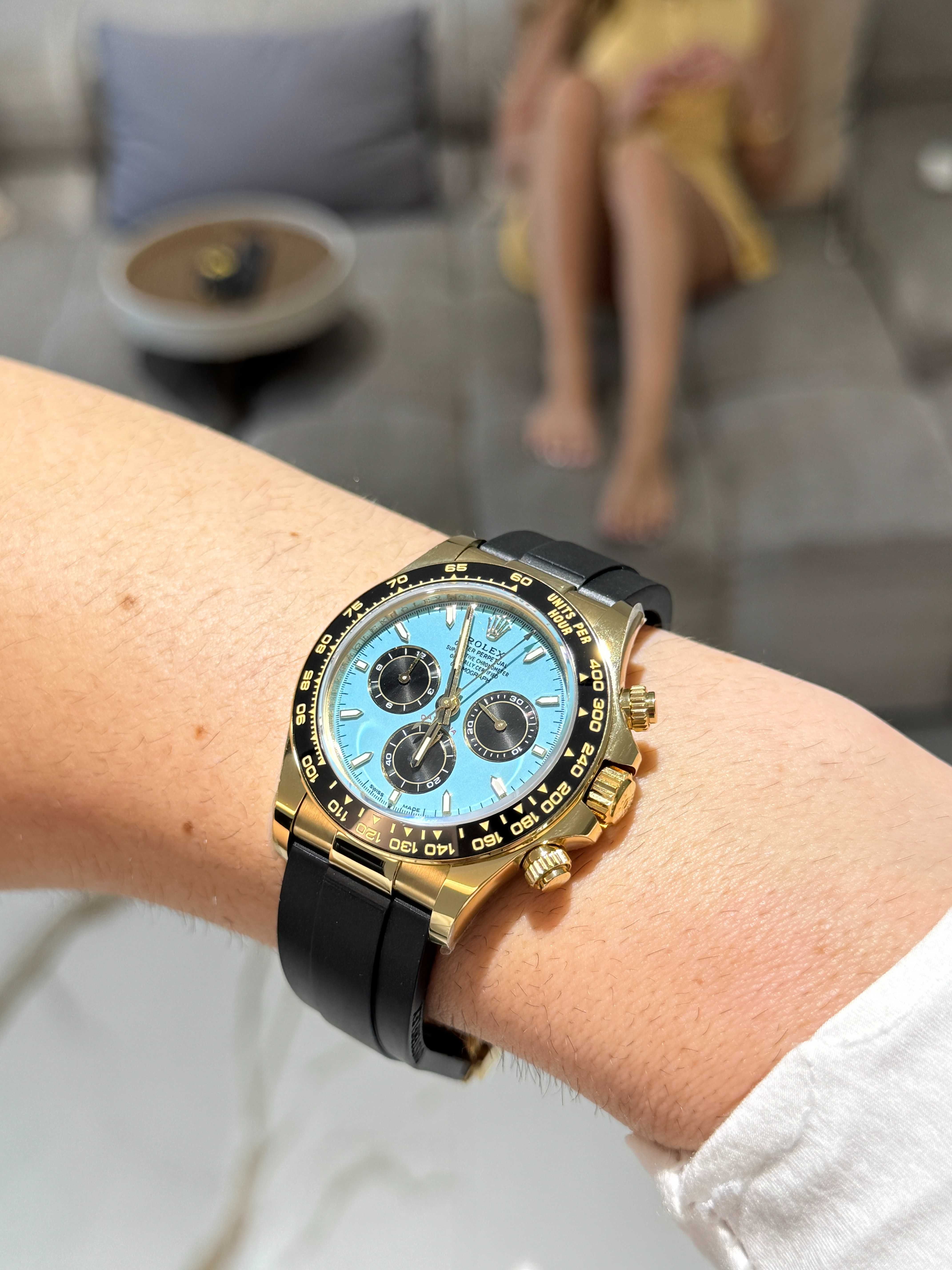 Мъжки Часовници 40mm жълто злато