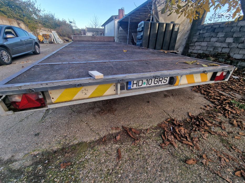 Remorca 2 axe 3,5tone 7,7 metrii