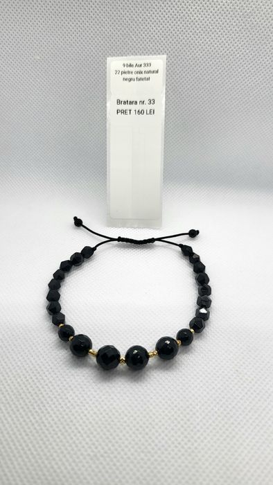 Bratari tip shamballa, cu pietre semipretioase, aur sau argint