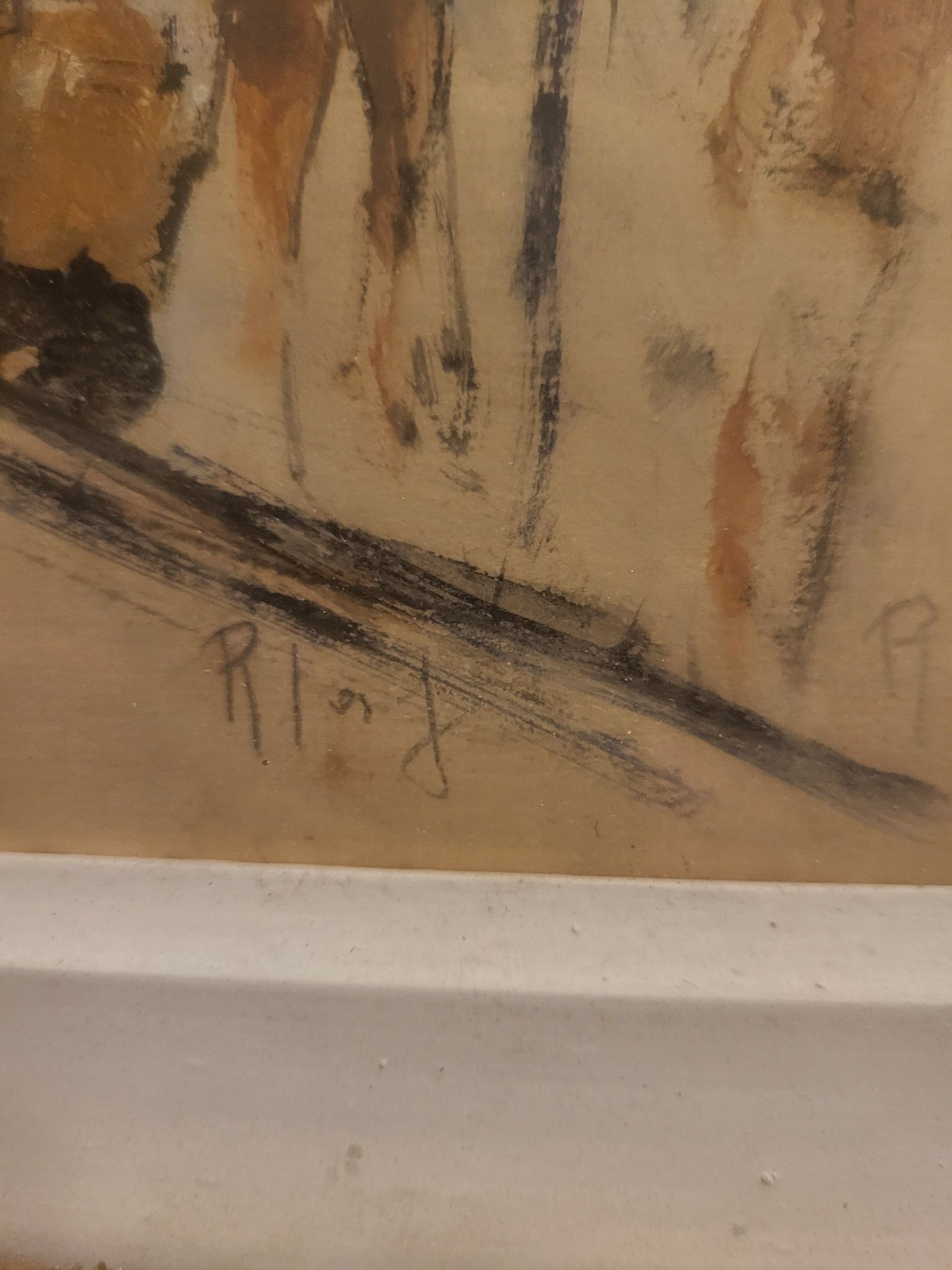 Pictura semnată Iosif Rosemblut
