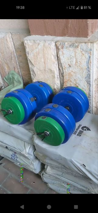 Гантели разборные, от 5 до 25кг