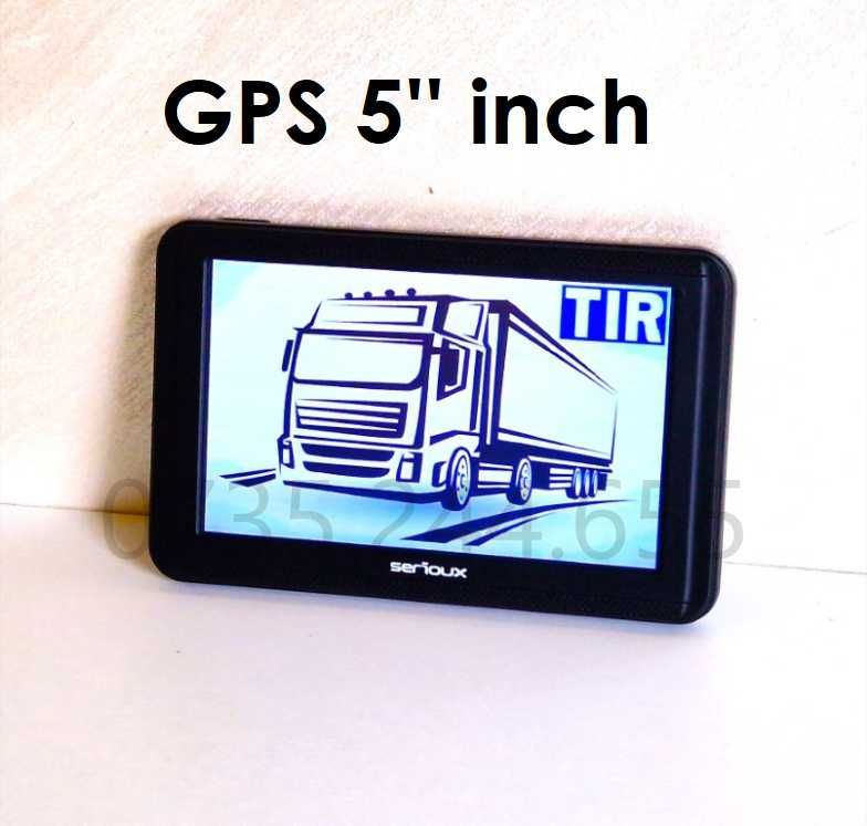 Navigatie GPS - SERIOUX 5"U-Pilot,pt Truck,TIR,Camion,Auto,Actualizat