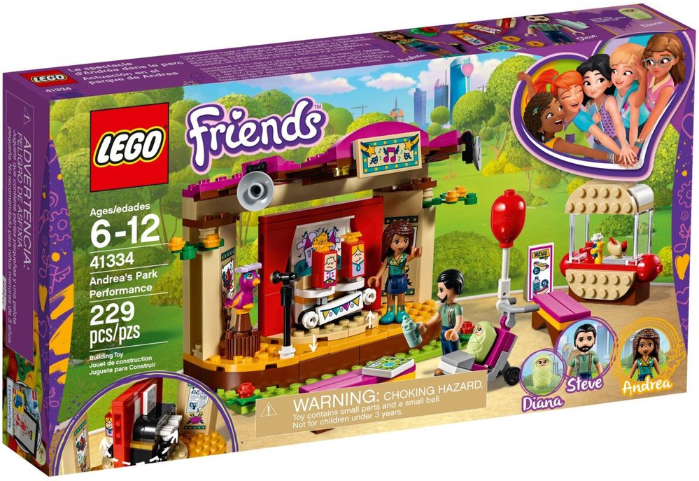 Lego Friends 41334 - Andreea’s Park Performance (2018)