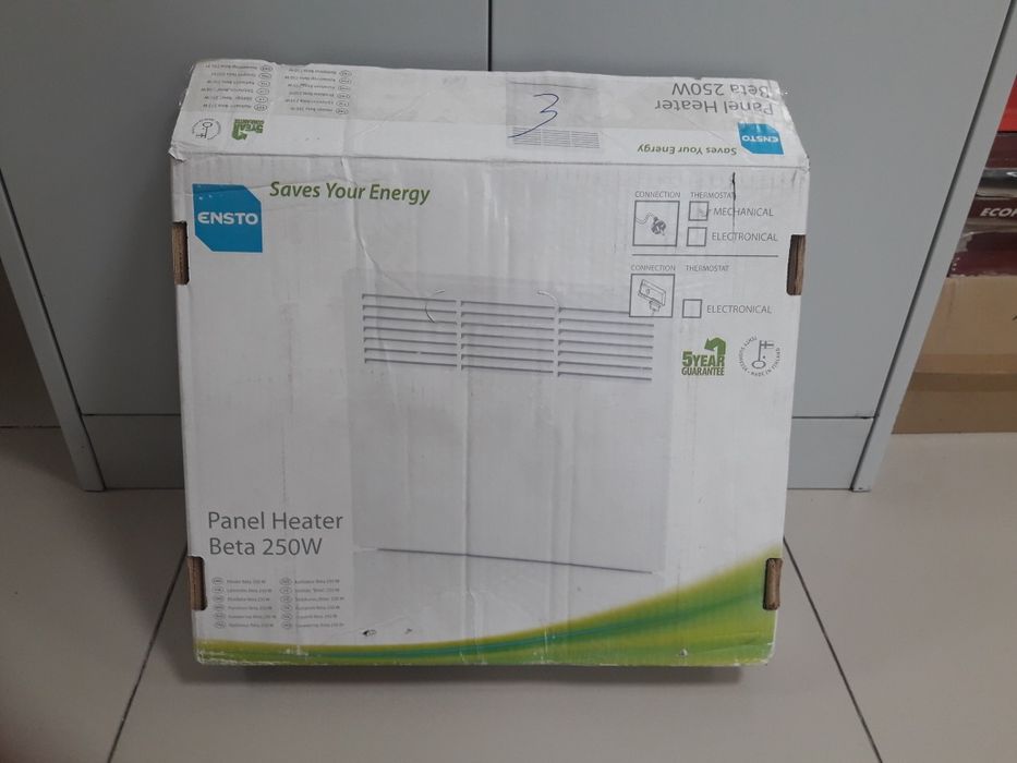 Конвектор электрический Ensto Beta 250W EPHBM02P