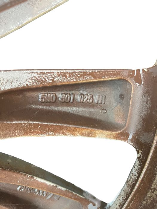 Set jante aliaj R17 originale Vw cu anvelope de vara 235 55 R17