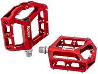 Pedale Fire Blade cu 3 rulmenti industriali, rosu